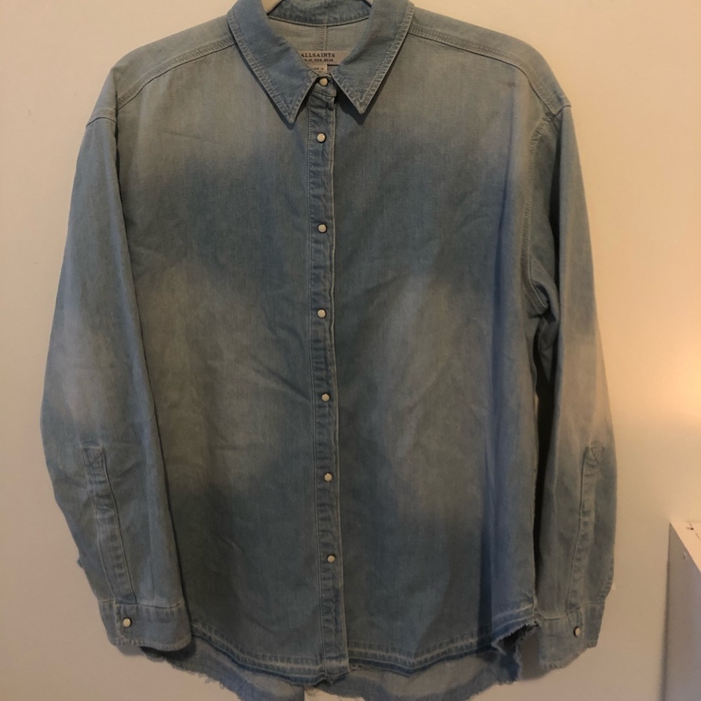 Allsaints button down shirt